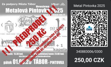 Ptek 1.8.2025, Tbor, Lesopark Pintovka